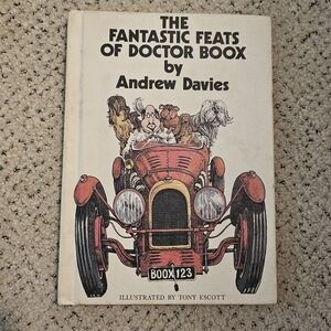 The Fantastic Feats of Doctor Boox Book by Andrew Davies Vintage 70's Collectibl